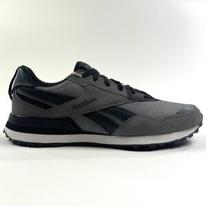 Reebok Harman Gray Black Mens Shoes Low Running Athletic Ortholite FFC0119598